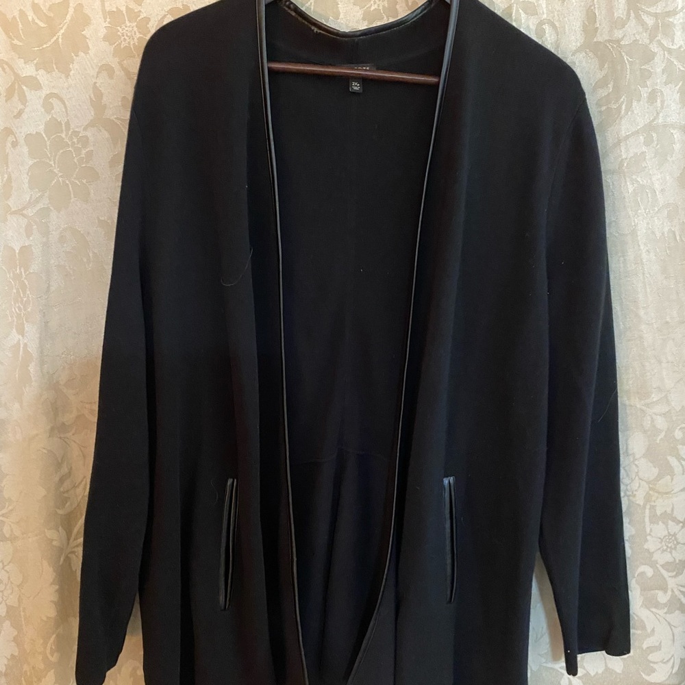 Talbots Sweater. Open Down The Front - image 3